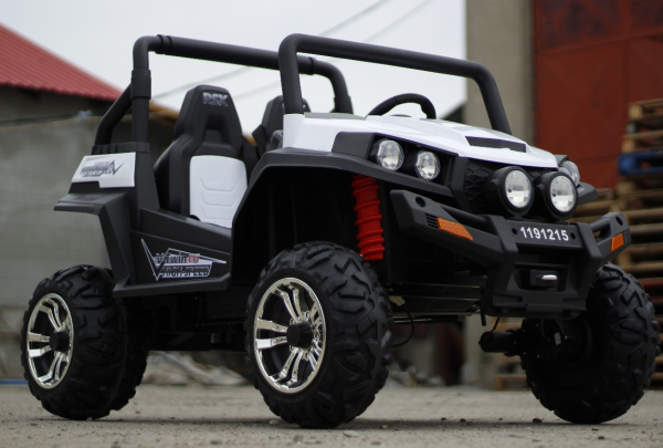Utv electric alb Golf-Kart pentru copii, premium [3]