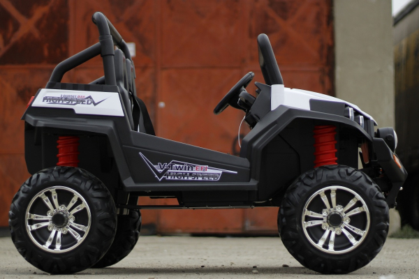 Utv electric alb Golf-Kart pentru copii, premium [6]