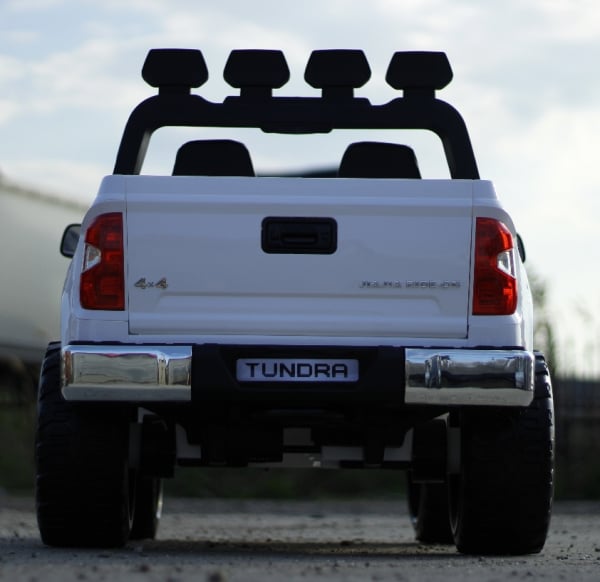 Masinuta electrica pentru copii Toyota Tundra, alba [5]
