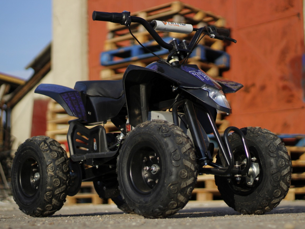 Mini ATV electric Pentru copii NITRO Eco Trio Quad 350W 24V #Albastru [3]