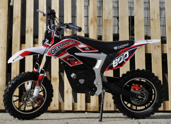 Mini Motocicleta Eco Ghepard 500W 24V #Rosu [6]