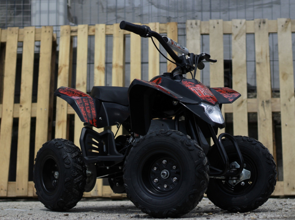 Mini ATV electric Pentru copii NITRO Eco Trio Quad 350W 24V #Rosu [3]