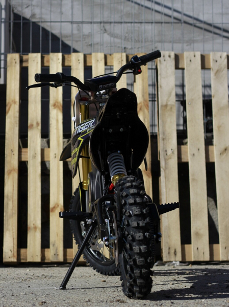 Motocicleta electrica Eco Tiger 1000W 36V 12/10 #Albastru [4]