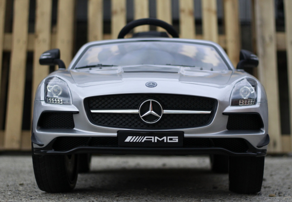 Masinuta electrica Mercedes SLS AMG copii 2-7 ani [2]