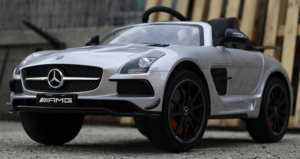 Masinuta electrica Mercedes SLS AMG copii 2-7 ani [3]
