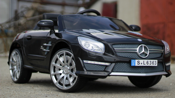 Masinuta electrica copii Mercedes SL63 AMG neagra [3]