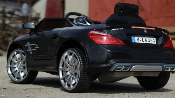 Masinuta electrica copii Mercedes SL63 AMG neagra [5]