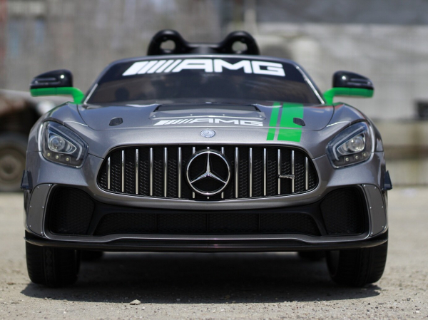 Masinuta electrica copii 2-5 ani Mercedes GT-R gri [2]