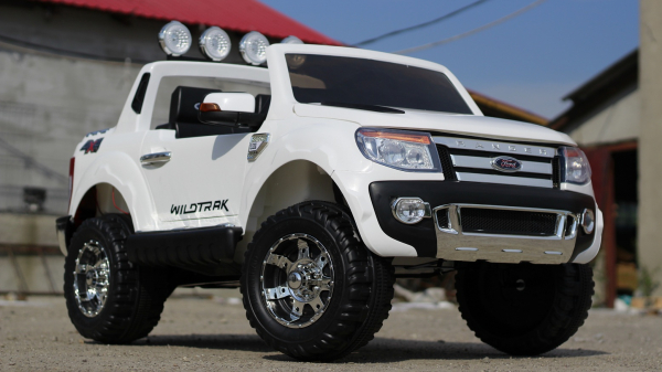 Masinuta electrica copii, Ford Ranger alb model F150 [2]