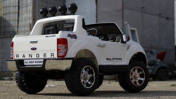 Masinuta electrica copii, Ford Ranger alb model F150 [6]