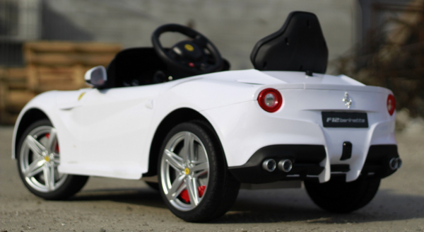 Masinuta electrica Ferrari F12 1x 25W STANDARD 12V #Alb [5]