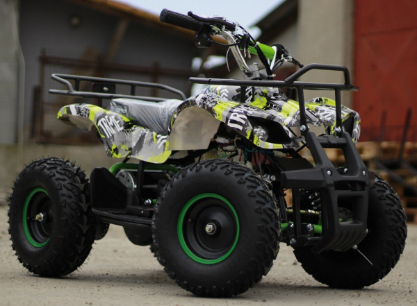 ATV electric pentru copii NITRO Torino Quad 1000W 48V culoare Verde [3]