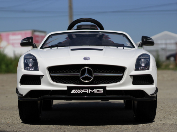 Mercedes SLS AMG premium alb, copii 2-7 ani [2]