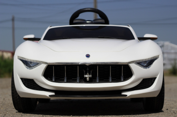 Masinuta electrica pentru copii Maserati Alfieri, alba [2]