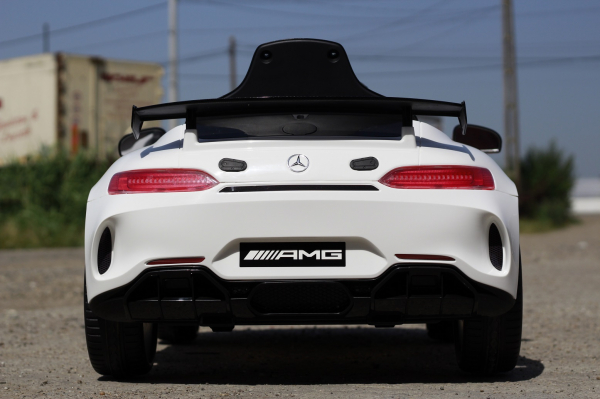 Masinura electrica sport copii alba, Mercedes GT-R [4]