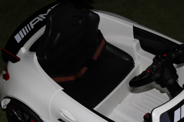 Masinura electrica sport copii alba, Mercedes GT-R [7]