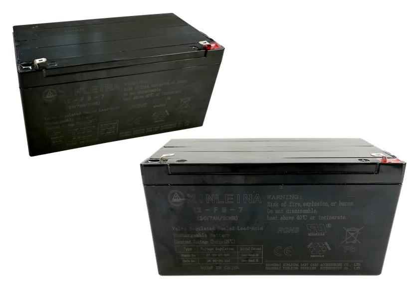 Acumulator, baterie  24V 7Ah  pentru masinute electrice [2]