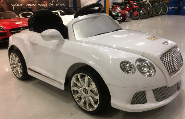Masinuta electrica Bentley Continental GTC STANDARD 12V #ALB [4]