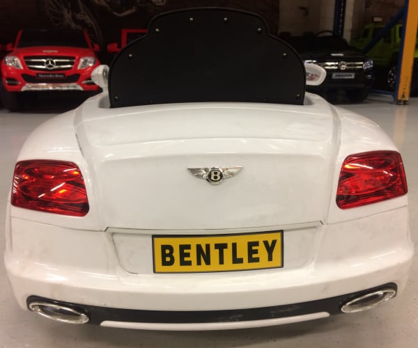 Masinuta electrica Bentley Continental GTC STANDARD 12V #ALB [7]