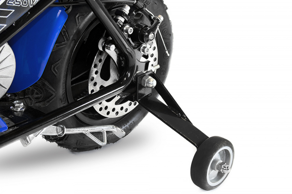 Mini Motocicleta electrica cu roti ajutatore, NITRO ECO Flee 300W 24V, culoare Albastru [6]