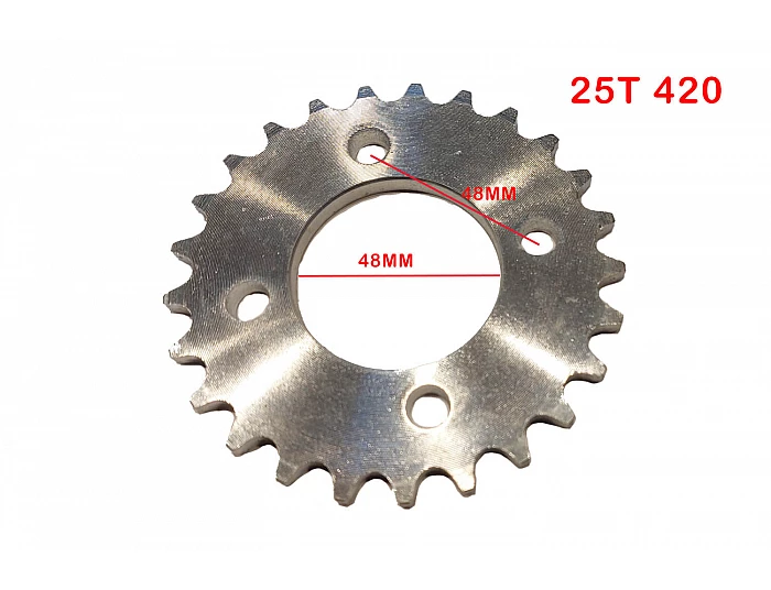 Pinion 25T 420  pentru Quad electric [2]