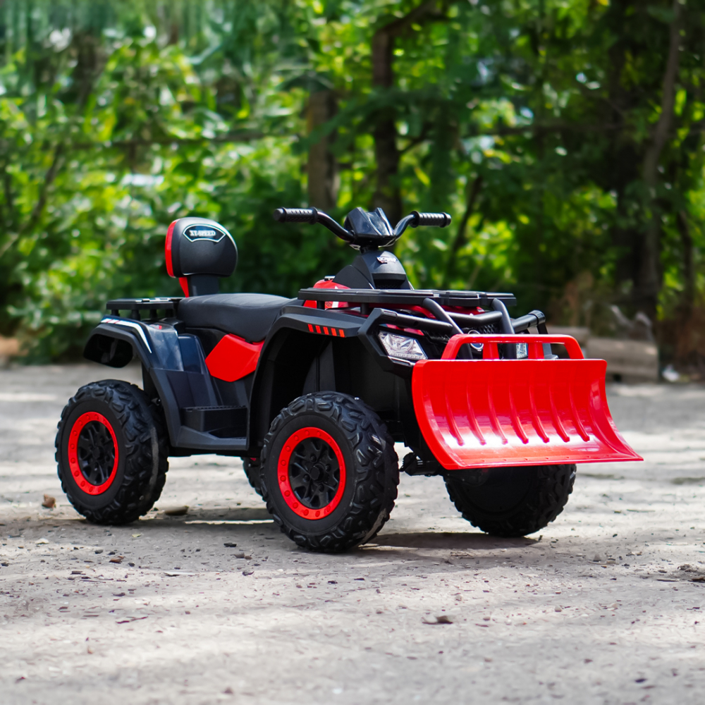 ATV electric 4x4 cu accesorii incluse, Kinderauto BJS615 320W 24V, culoare rosie [8]