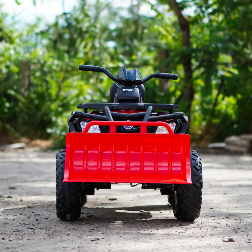 ATV electric 4x4 cu accesorii incluse, Kinderauto BJS615 320W 24V, culoare rosie [3]