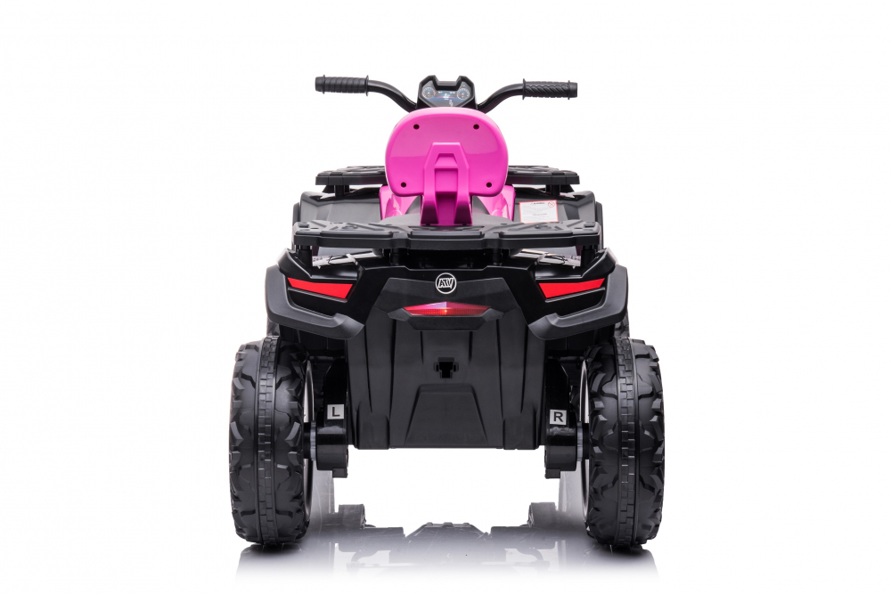 ATV electric 4x4 cu accesorii incluse, Kinderauto BJS615, 320W, 24V, culoare roz [17]