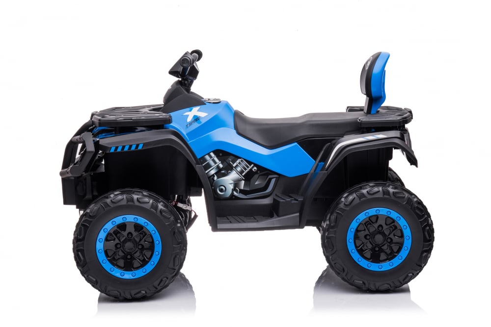 ATV electric 4x4 cu accesorii incluse, Kinderauto BJS615, 320W, 24V, culoare albastru [13]