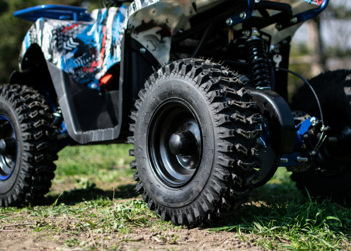 ATV electric NITRO ECO Torino Cross, 1000W, albastru [9]