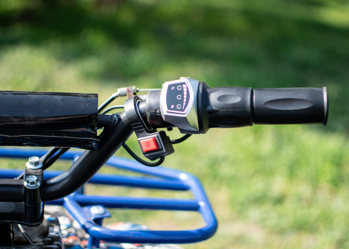 ATV electric NITRO ECO Torino Cross, 1000W, albastru [10]