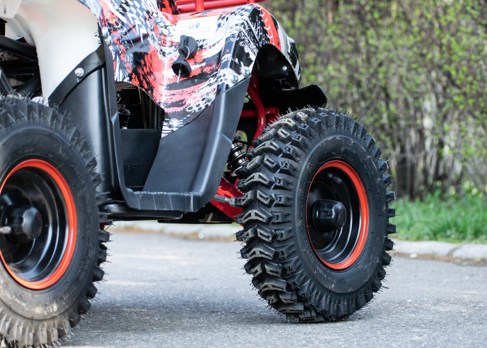 ATV electric NITRO ECO Torino Cross, 1000W, rosu [8]