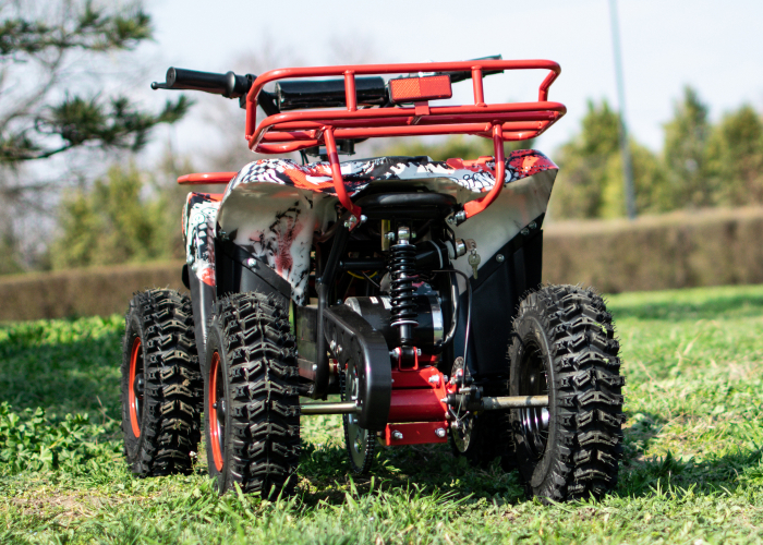 ATV electric NITRO ECO Torino Cross, 1000W, rosu [7]