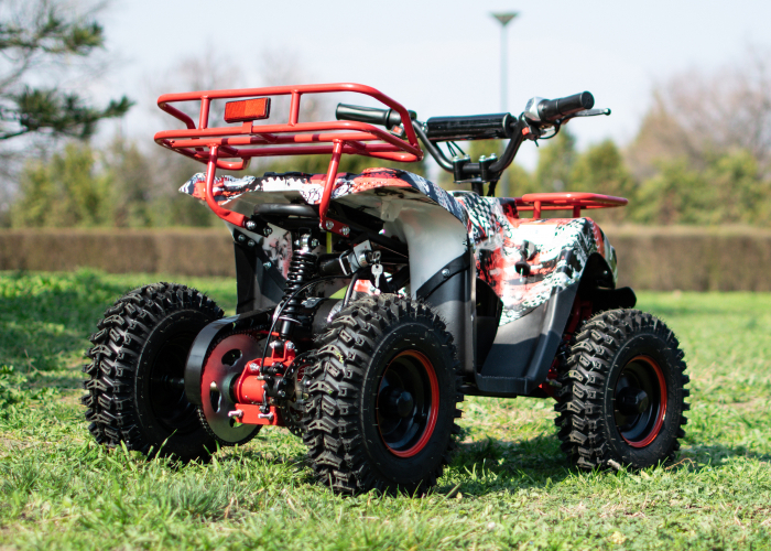 ATV electric NITRO ECO Torino Cross, 1000W, rosu [6]