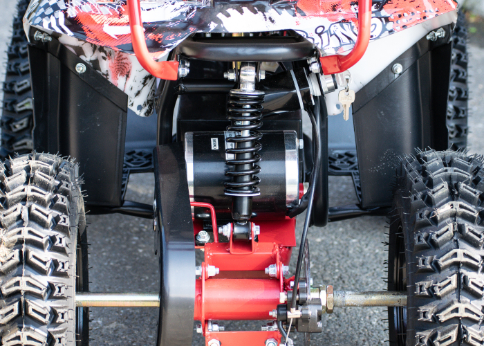 ATV electric NITRO ECO Torino Cross, 1000W, rosu [9]