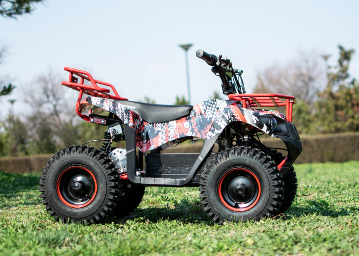 ATV electric NITRO ECO Torino Cross, 1000W, rosu [5]