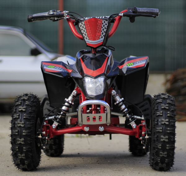 ATV electric Deluxe ECO Maddox 1000W 48V cu 3 Viteze #Rosu [2]