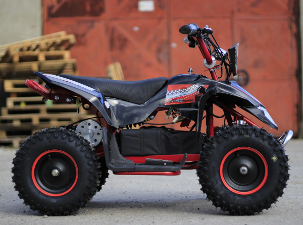 ATV electric Deluxe ECO Maddox 1000W 48V cu 3 Viteze #Rosu [4]