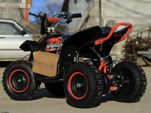 ATV electric Deluxe ECO Maddox 800W 36V cu 3 Viteze #Portocaliu [5]