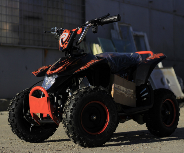 ATV electric Deluxe ECO Maddox 800W 36V cu 3 Viteze #Portocaliu [3]