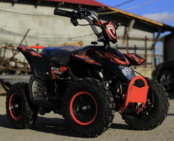 ATV electric Deluxe ECO Maddox 800W 36V cu 3 Viteze #Portocaliu [2]