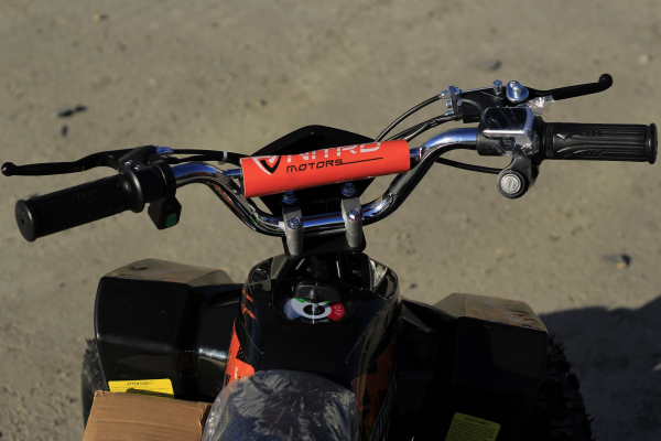 ATV electric Deluxe ECO Maddox 800W 36V cu 3 Viteze #Portocaliu [6]