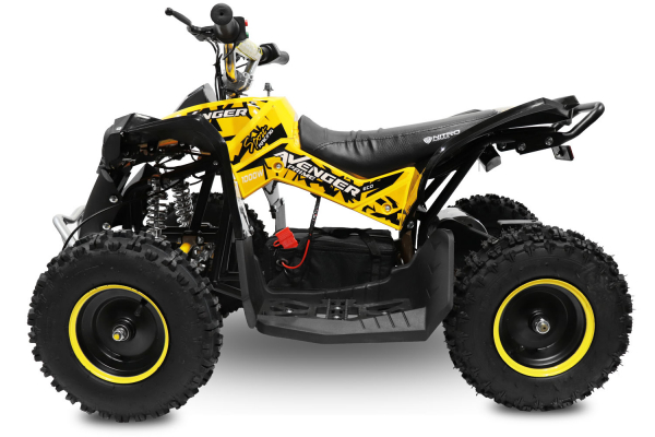 ATV Electric Eco Avenger 1000W 36V cu 3 Trepte de Viteza #Galben [2]