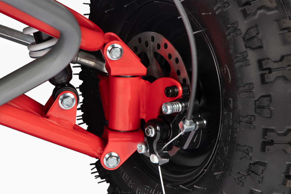 ATV Electric Eco Avenger 1000W 36V cu 3 Trepte de Viteza #Rosu [14]