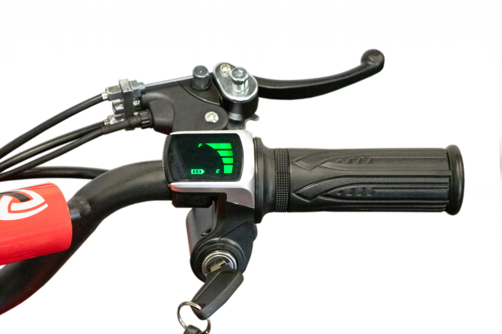 ATV Electric Eco Avenger 1000W 36V cu 3 Trepte de Viteza #Rosu [11]