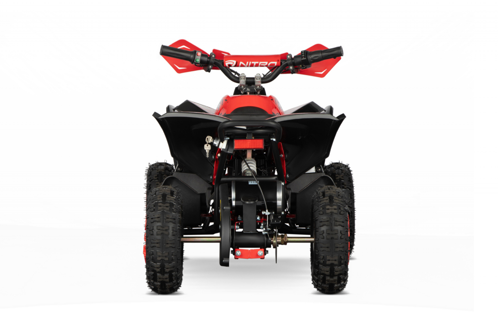 ATV Electric Eco Avenger 1000W 36V cu 3 Trepte de Viteza #Rosu [9]