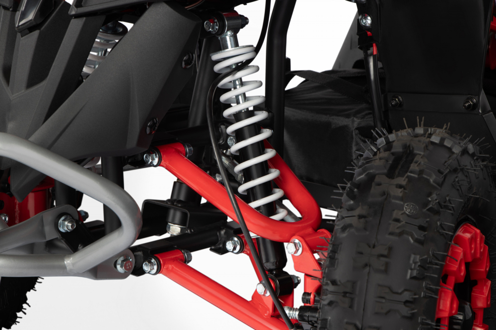 ATV Electric Eco Avenger 1000W 36V cu 3 Trepte de Viteza #Rosu [13]