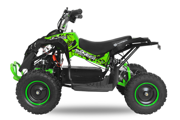 ATV Electric Eco Avenger 800W 36V cu 3 Trepte de Viteza #Verde [2]