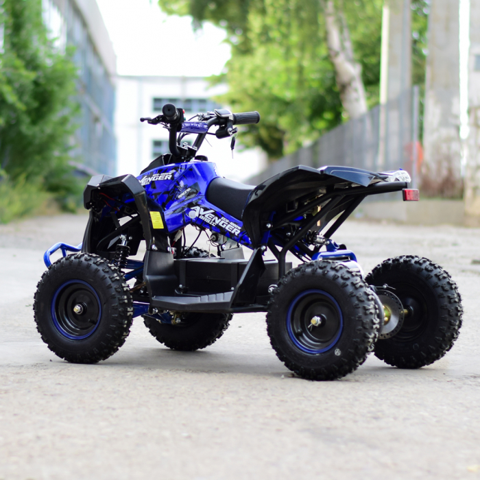 ATV Electric Eco Avenger 1000W 48V cu 3 Trepte de Viteza #Albastru [7]