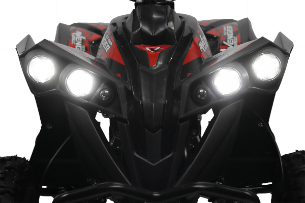 ATV Electric Eco Avenger 1000W 48V cu 3 Trepte de Viteza #Portocaliu [5]